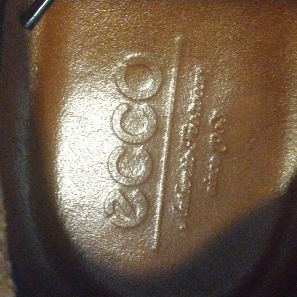 ECCO Men’s Black Dress Oxford Shoes EU 45 US 11.5 - Picture 3 of 8